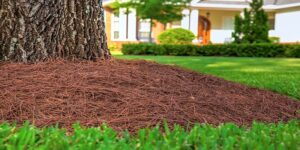 pine straw mulch for garden