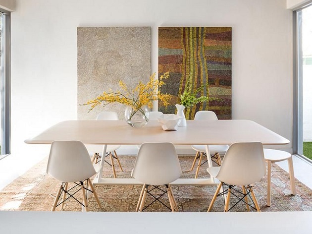 aboriginal art in  Interior design
