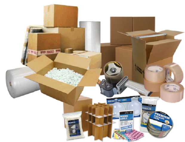 boxes and packaging supplies