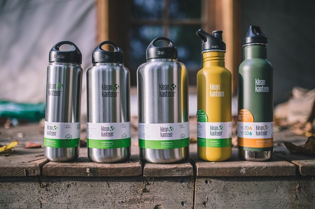 Different types of klean kanteen bottles