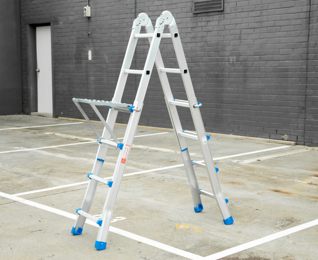 multi-folding ladder aluminum