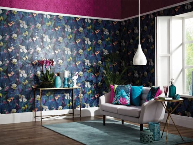 shade of blue wallpaper
