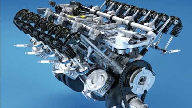 Like the previous two types, the valves in a pushrod engine are located in the head, above the cylinder. The key difference is that the camshaft on a pushrod engine is inside the engine block, rather than in the head. The cam actuates long rods that go up through the block and into the head to move the rockers. These long rods add mass to the system, thus increasing the load on the valve springs.