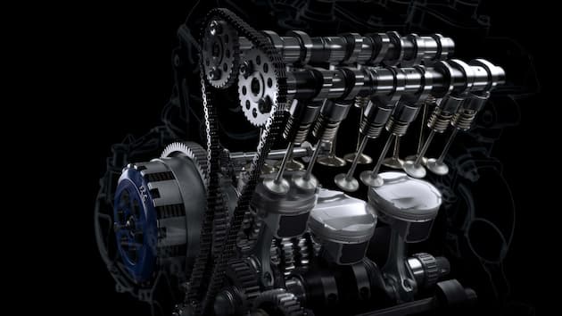 If you have a double overhead cam engine, then that means it has two cams per head. For example, inline engines have two cams, and V engines have four. Usually, double-overhead cams are used on engines with four or more valves per cylinder -- a single camshaft doesn’t have enough space to have enough cam lobes in order to actuate all of the valves.