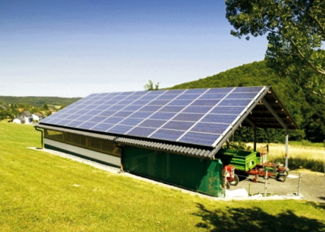 Off-grid Solar system on a house
