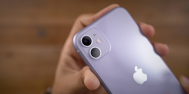 purple iphone 11