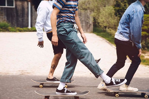 skateboarding fashion clothing
