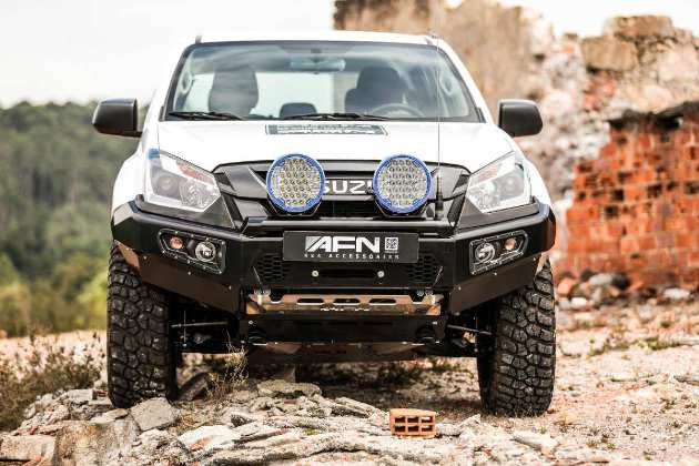 isuzu d max bull bars