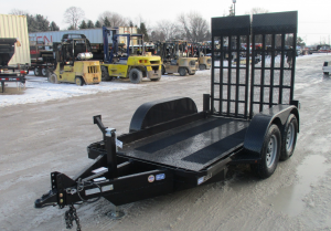 Black Scissor Lift Trailers