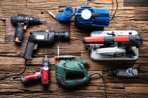 Different kinds of cordless tools