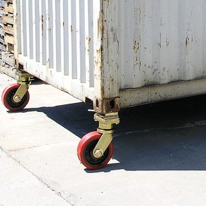 container locking castor kit
